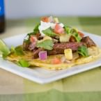 skirt steak with corn cakes-8