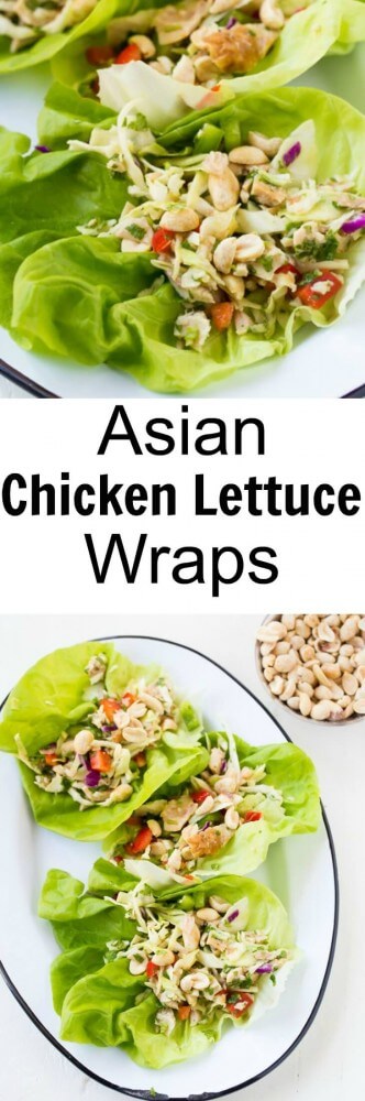 Asian Chicken Lettuce Wraps