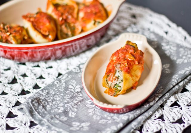 stuffed jumbo pasta shells