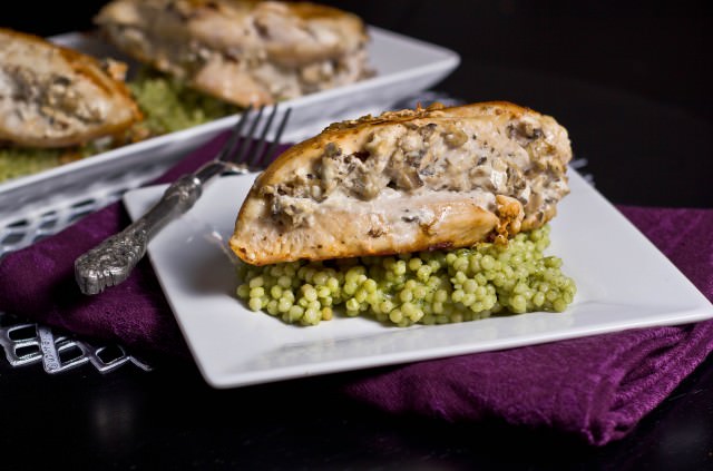 goat cheese stuffed chicken