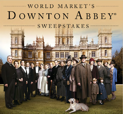 downton abbey with world market