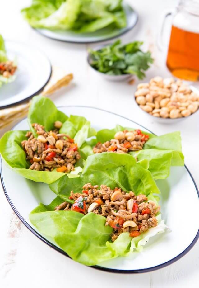 20 minute pork lettuce wraps