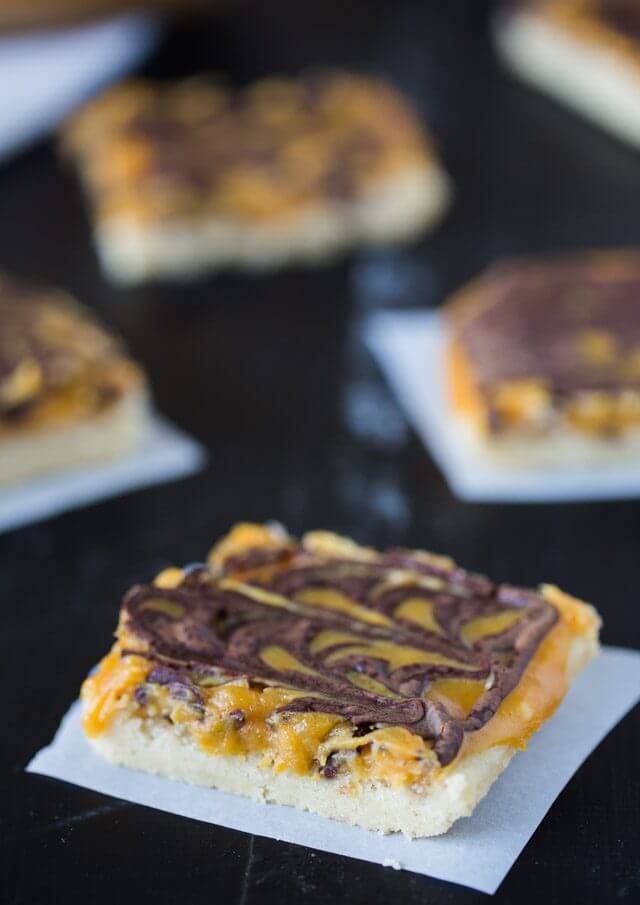 chocolate pumpkin bars
