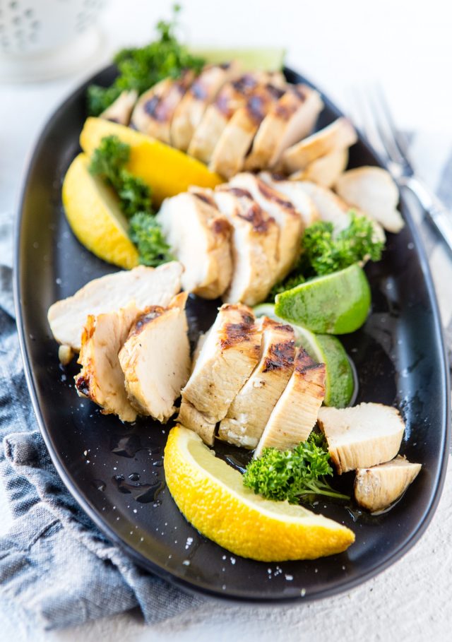 marinated diet coke® chicken with lemon and limes