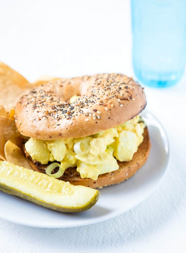 classic egg salad sandwich