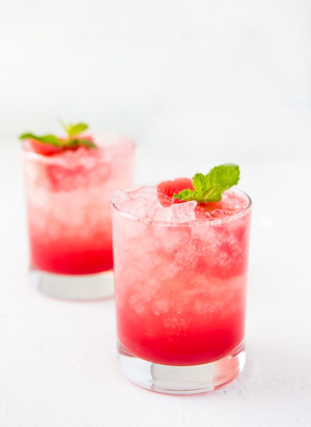 watermelon mint spritzer