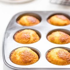 Honey Cornbread Muffins